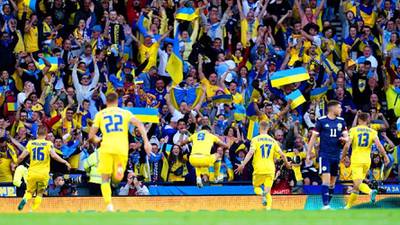 Ucrania elimina a Escocia en repechaje europeo para Qatar 2022