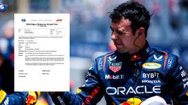 FIA multa a Checo Pérez tras terminar la P1 del GP de Emilia-Romaña; ¿qué hizo el Red Bull?
