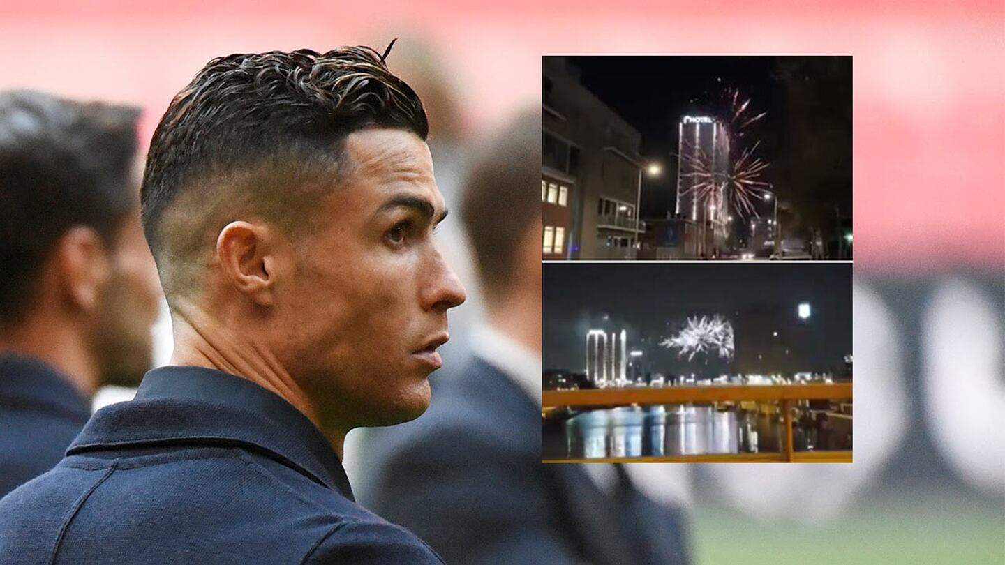 Aficionados del Ajax llevaron 'serenata' al hotel de la Juventus