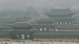 Corea del Sur quiere generar lluvia con China contra contaminación
