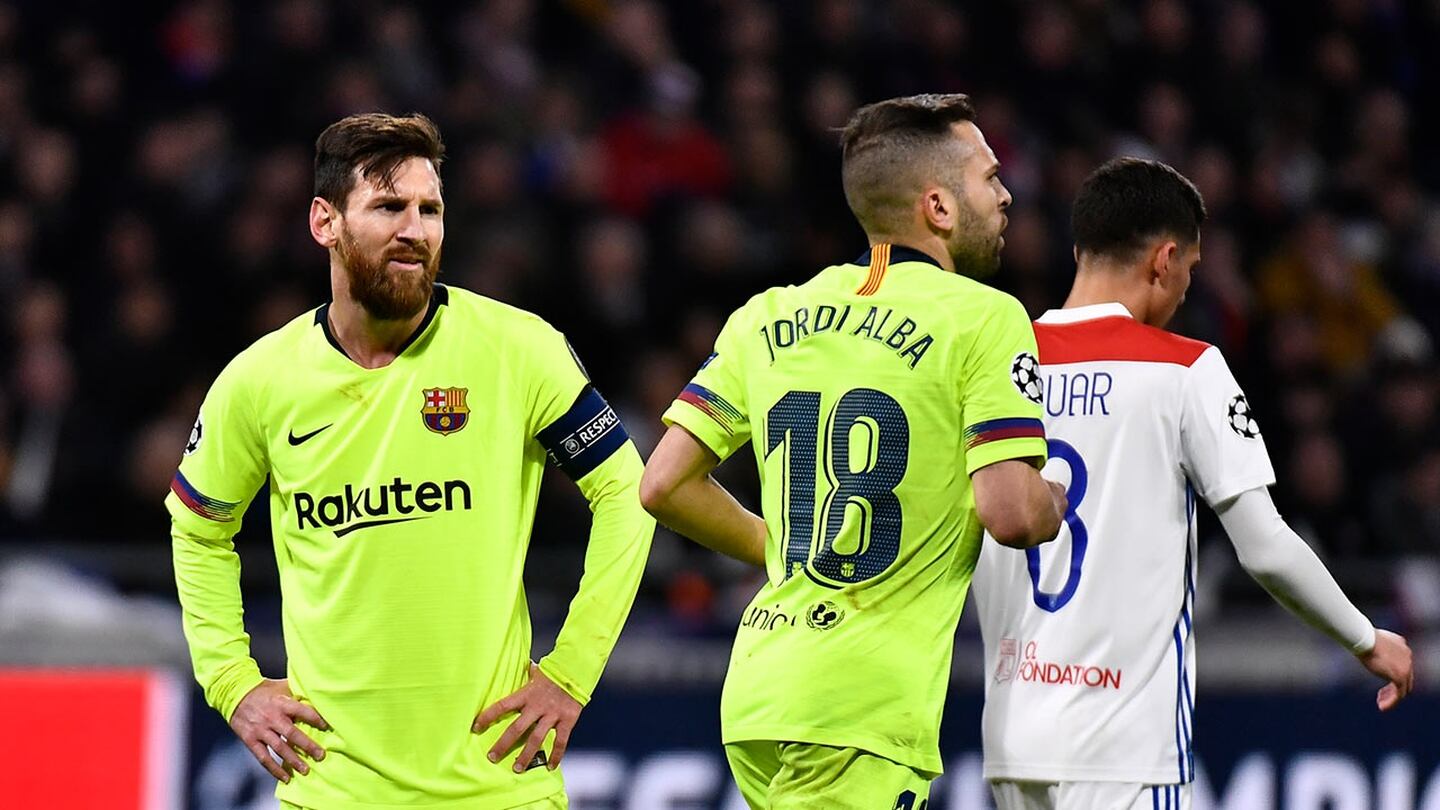 ¡Se define todo en el Camp Nou! Messi y el Barça no encontraron respuestas en Lyon