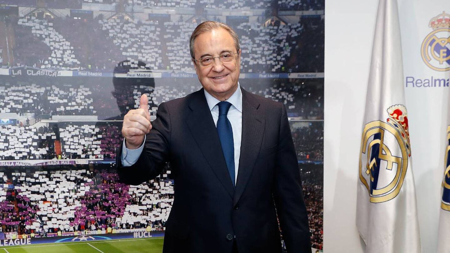 Florentino Pérez, reelegido como Presidente del Real Madrid