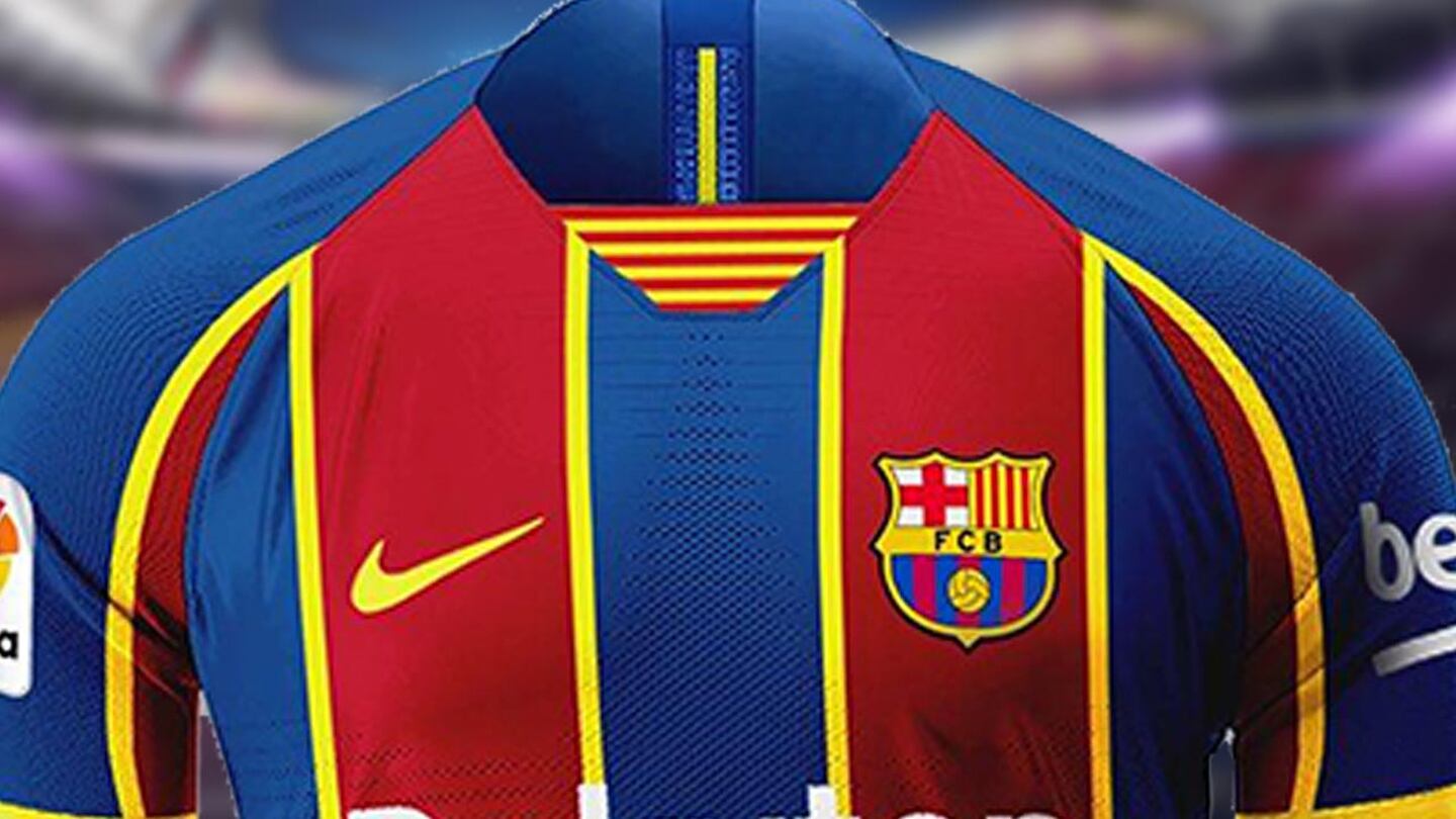 Así luciría la camiseta principal del Barcelona para la temporada 2020/21: