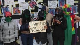 #ChimalhuacánFeminicida: Mujeres se manifiestan  en CDMX por ataques de gobierno municipal