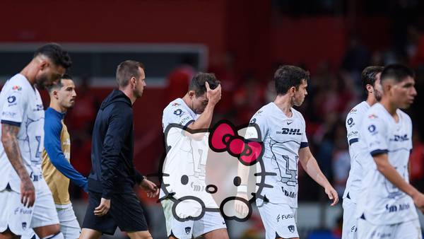 Afición del Toluca se burló de Pumas en pleno estadio con figuras de ‘Hello Kitty’