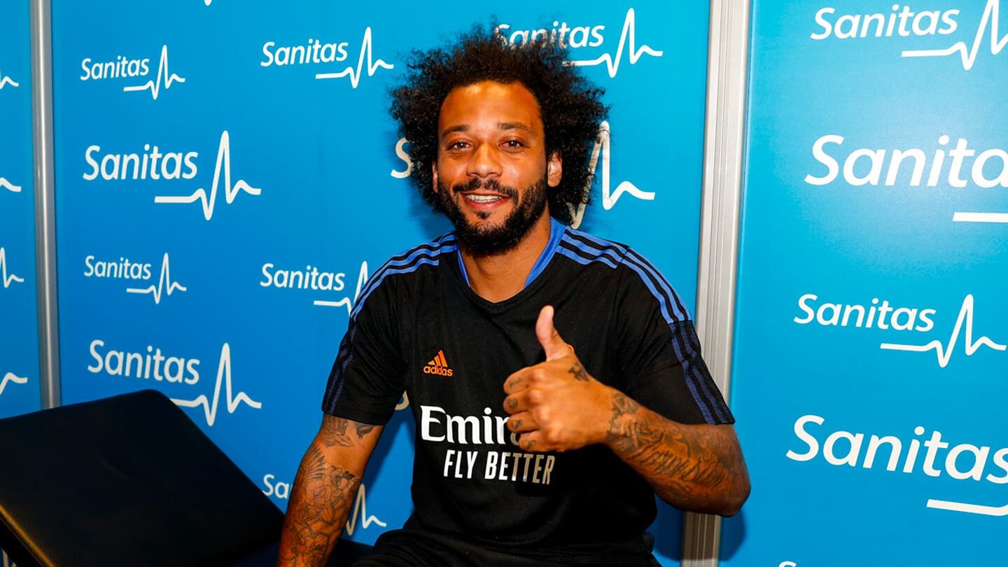 Marcelo fue uno de los jugadores que presentó exámenes médicos 
