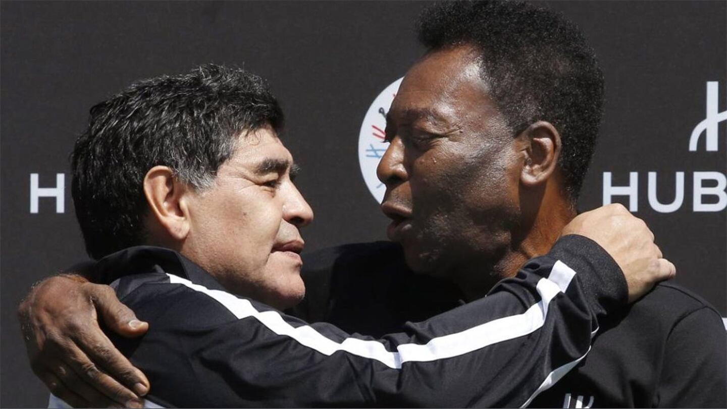 Pelé: '¿Usted me pregunta si Maradona fue mejor que Messi? Fue. Mucho mejor'