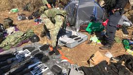 Guardia Nacional decomisa explosivos, armas y un dron que presuntamente pertenecían al CJNG