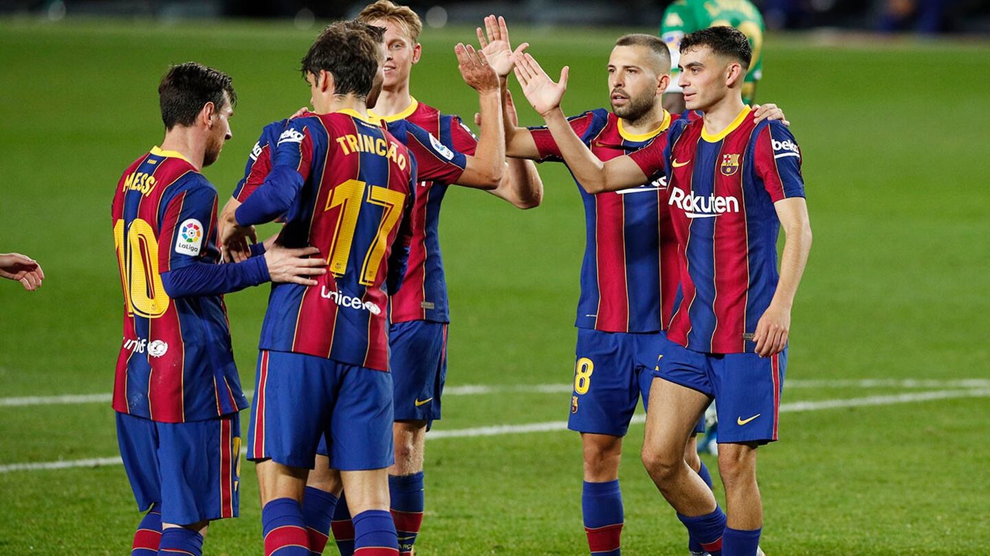 Jordi Alba: 'Todo el equipo prefiere que Messi esté en el campo'