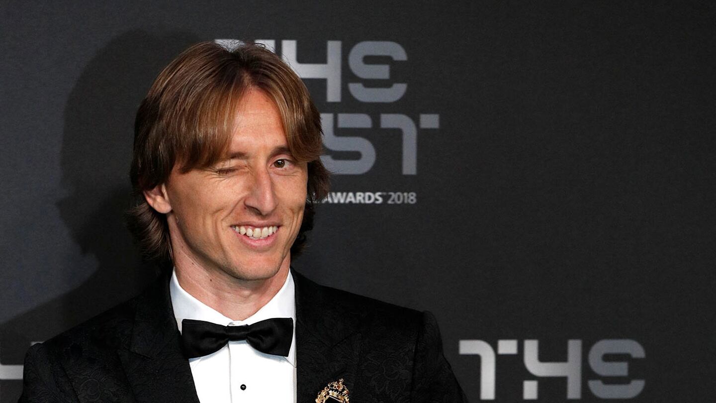 Luka Modric, ganador del 'The Best' a Mejor Jugador