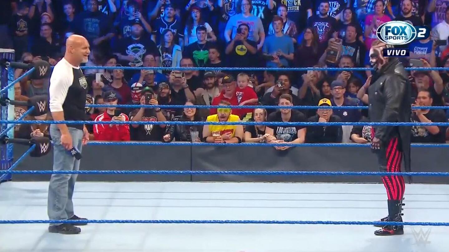 ¡Goldberg dejó claro que no le teme a The Fiend en su regreso a SmackDown!