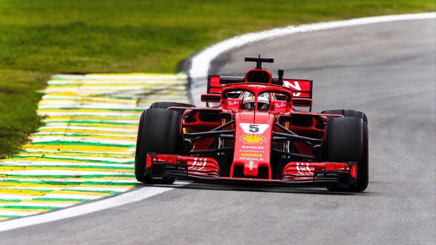 Vettel impone récord en Interlagos, y supera a Hamilton en el último ensayo en Brasil