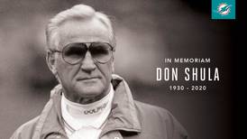 Muere Don Shula, histórico coach de la NFL