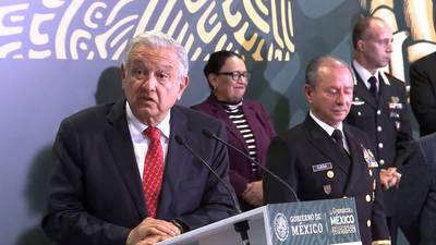 El presidente inauguró la exposición 'La grandeza de México'.