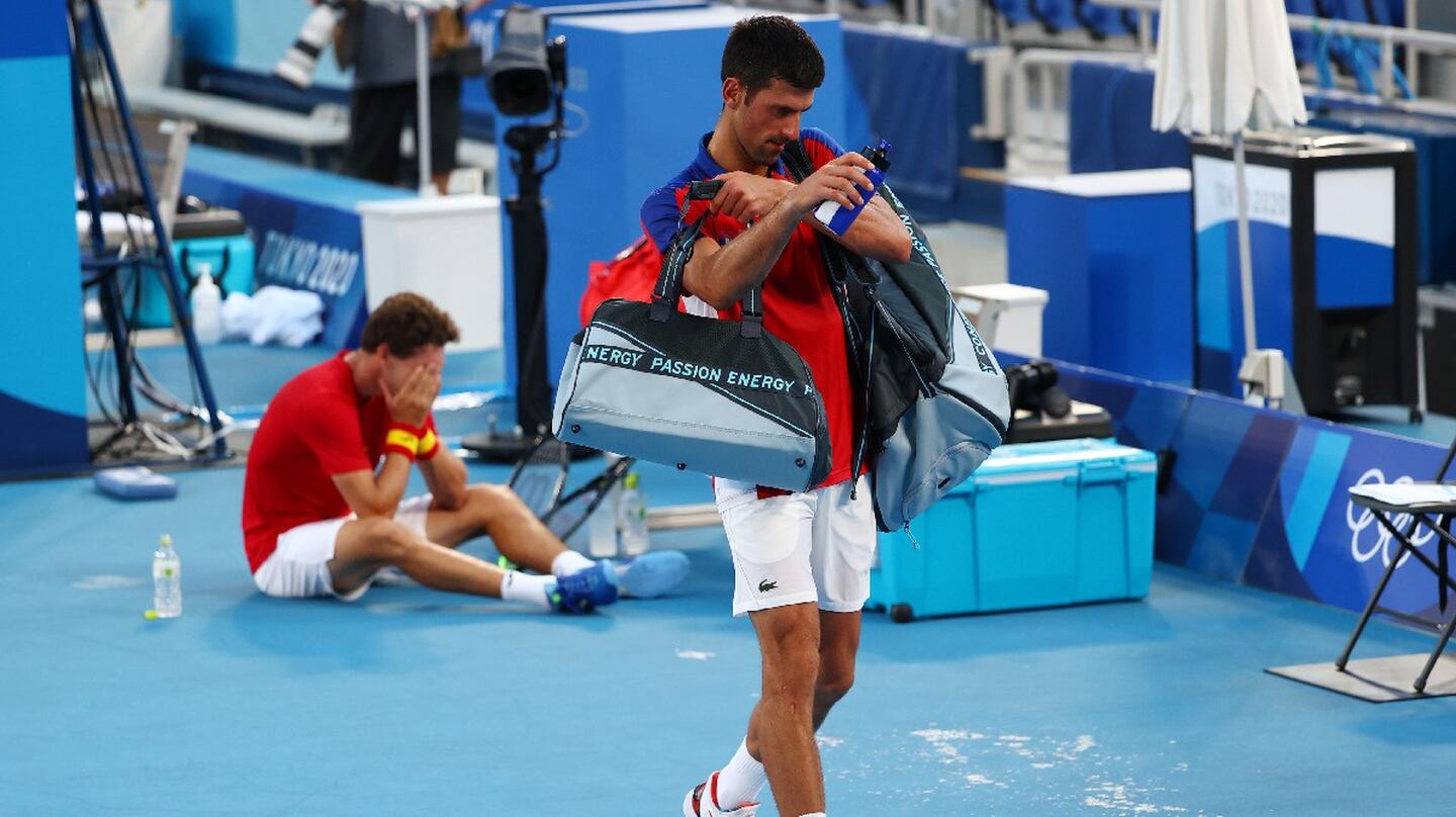 Djokovic: 'Así son los deportes... he dado todo, lo que fuera que quedara'