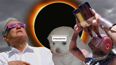 Eclipse total de memes 2024: Los mejores que nos deja el ‘becerro’ del Sol y la Luna este 8 de abril