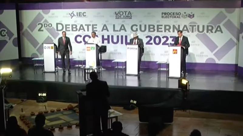 Este 1 de mayo, se llevó a cabo el segundo debate de las elecciones de Coahuila 2023.