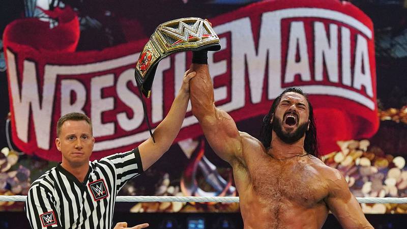 ¡Sorpresa en WrestleMania 36! Drew McIntyre es el nuevo campeón de WWE