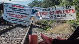 FGR investiga a cuatro profesores por bloqueos ferroviarios en Michoacán