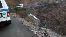 Nuevo accidente de camión de personal en SLP