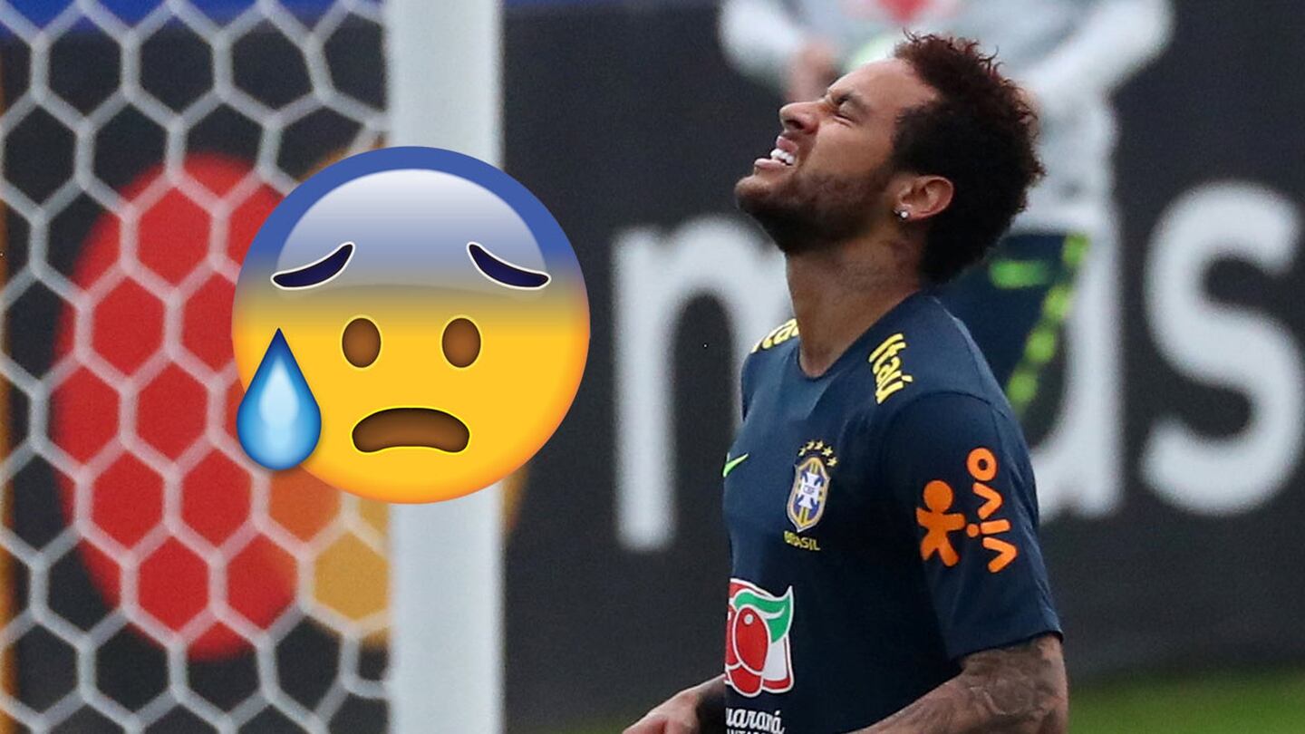¡Alerta máxima en Brasil! Neymar sufrió lesión en la rodilla durante el entrenamiento