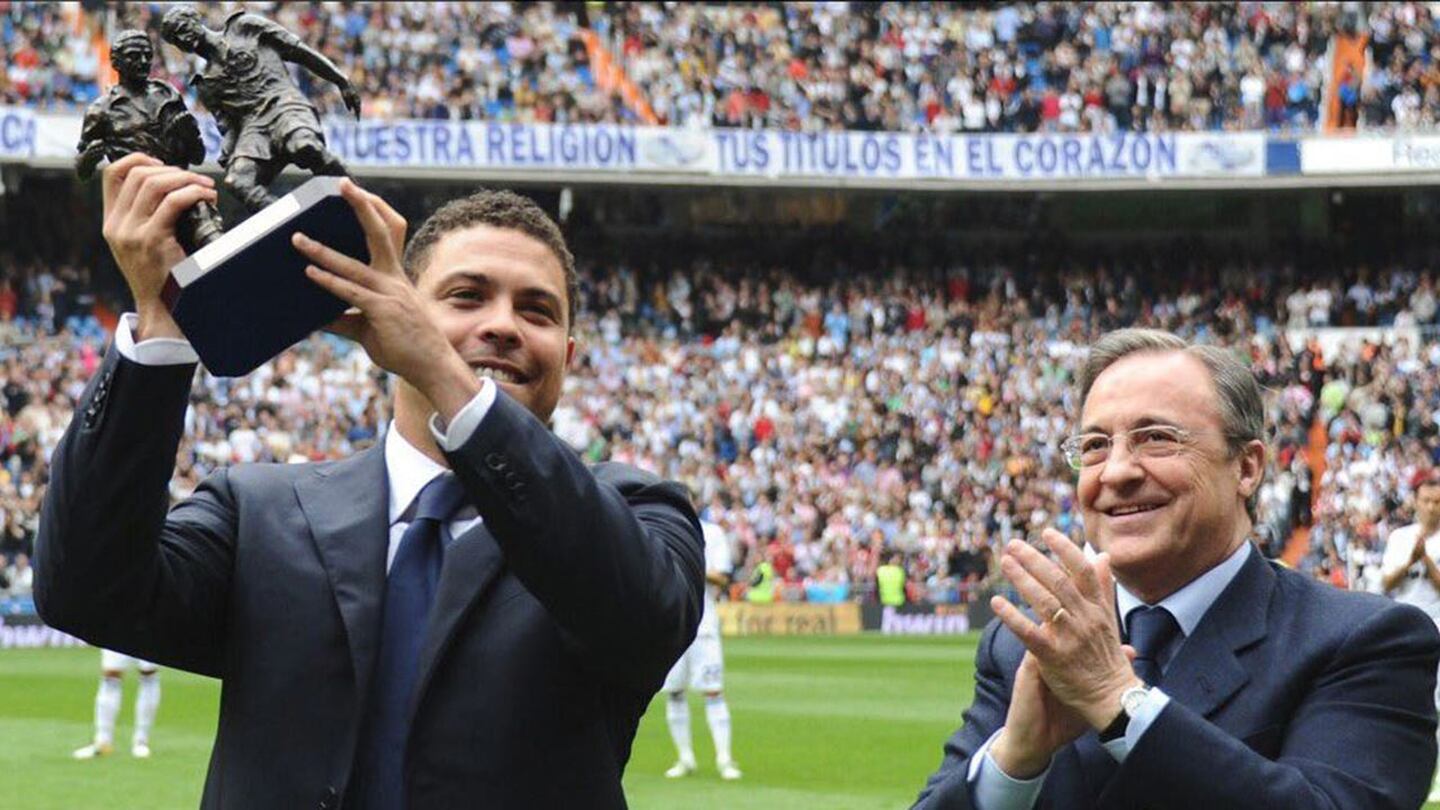 Las palabras de Ronaldo tras su vuelta al Santiago Bernabéu como presidente del Valladolid
