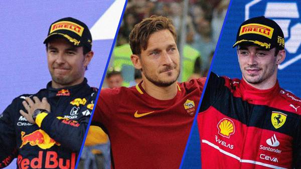 ‘Checo’, Totti y Leclerc, entre las figuras del partido de futbol de la F1 en Mónaco