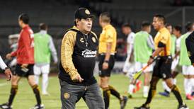 'Recupérate y nos vemos pronto': Dorados anuncia que se va Maradona