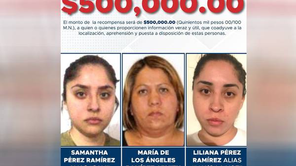 Se Buscan: Fiscalía CDMX ofrece millón y medio de pesos por esposa e hijas de ‘El Ojos’