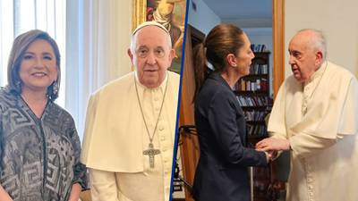 ¿Qué visita al Papa Francisco fue más popular: la de Sheinbaum o la de Xóchitl?