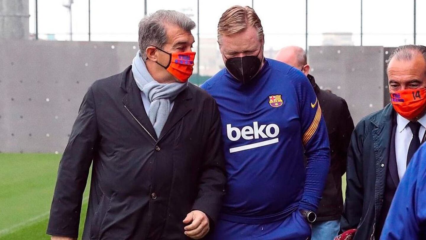 El neerlandés reveló que no hizo clic con el Presidente de los 'Culés' (Cortesía FC Barcelona)