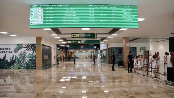 Aeropuerto de Tulum recibe su primer vuelo internacional