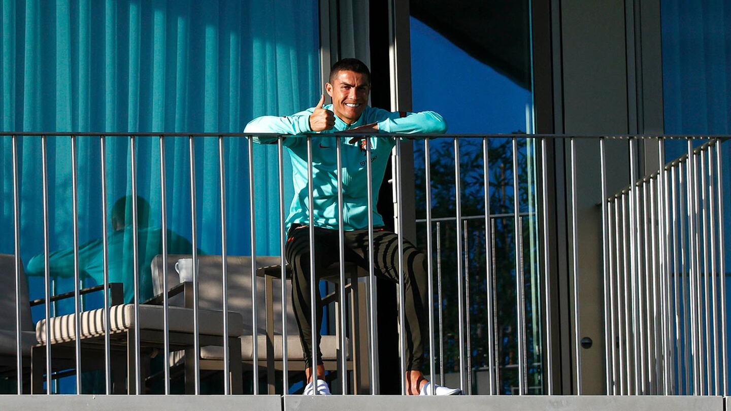 Cristiano Ronaldo ya dio negativo en la prueba de la COVID-19