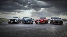 Comparamos los cuatro SUV eléctricos premium: Audi e-Tron, Jaguar i-Pace, Mercedes-Benz EQC y Tesla Model Y