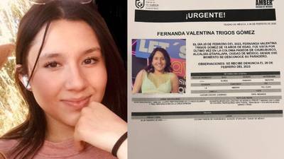 Localizan con vida a Fernanda Valentina Trigos, reportada como desaparecida en Iztapalapa, CDMX