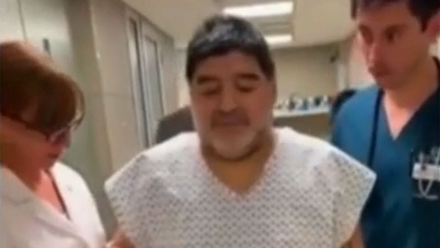 Maradona: 'Hoy volví a caminar como cuando tenía 15 años'