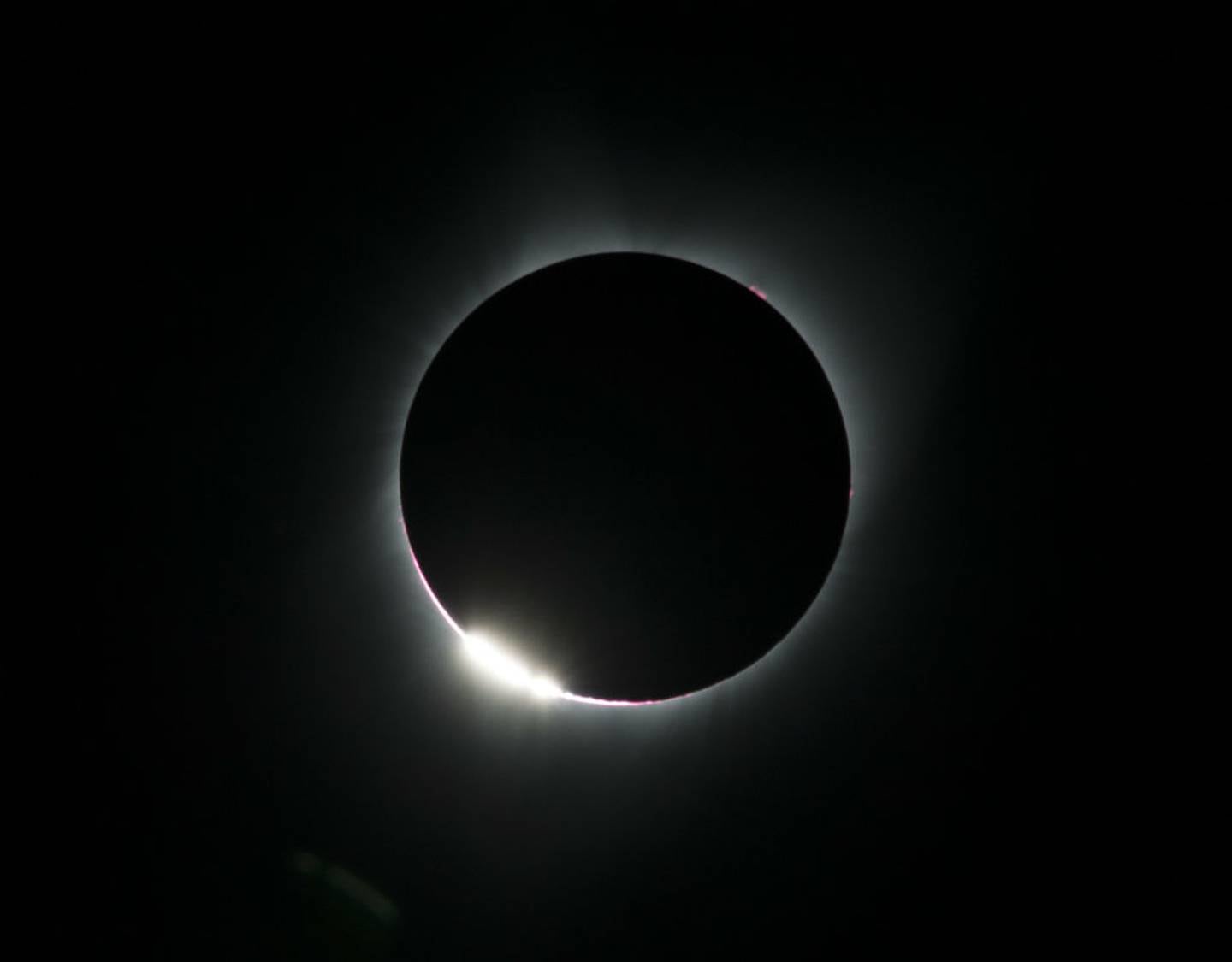 El eclipse solar fue visto con mayor intensidad en Estados Unidos