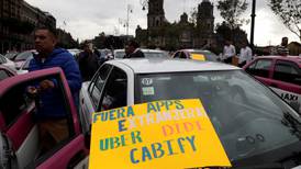 DiDi pide diálogo entre Gobierno, taxistas y apps de movilidad tras protestas