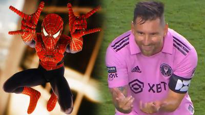 Messi se ‘apodera’ de Marvel y ahora festeja a lo Spiderman (VIDEO)