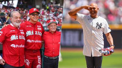 Yankees vs. Diablos: Carlos Slim y otras celebridades en el Estadio Alfredo Harp Helú