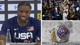 Noah Lyles, el ‘Bolt’ estadounidense que critica a las Ligas de su país por decirse ‘campeones del mundo’ (VIDEO) 