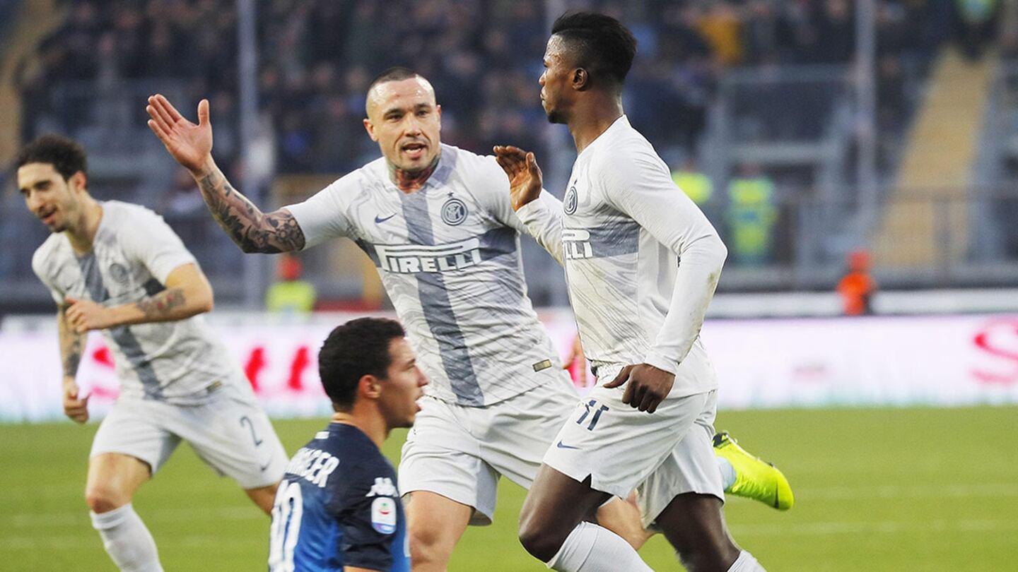 Inter derrotó al Empoli por la mínima y se afirmó como tercero