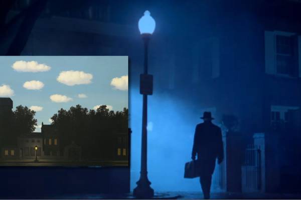La icónica casa de la película ‘El Exorcista’ está inspirada en un cuadro de René Magritte