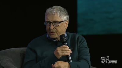 Bill Gates explica cómo la inteligencia artificial ayudará a la educación