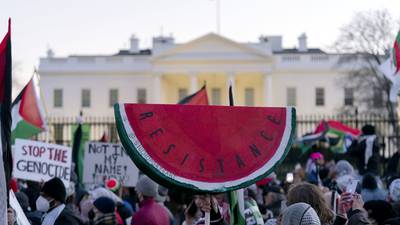 Apoyo a Palestina: Miles marchan en EU y otros países para condenar la guerra en Gaza 