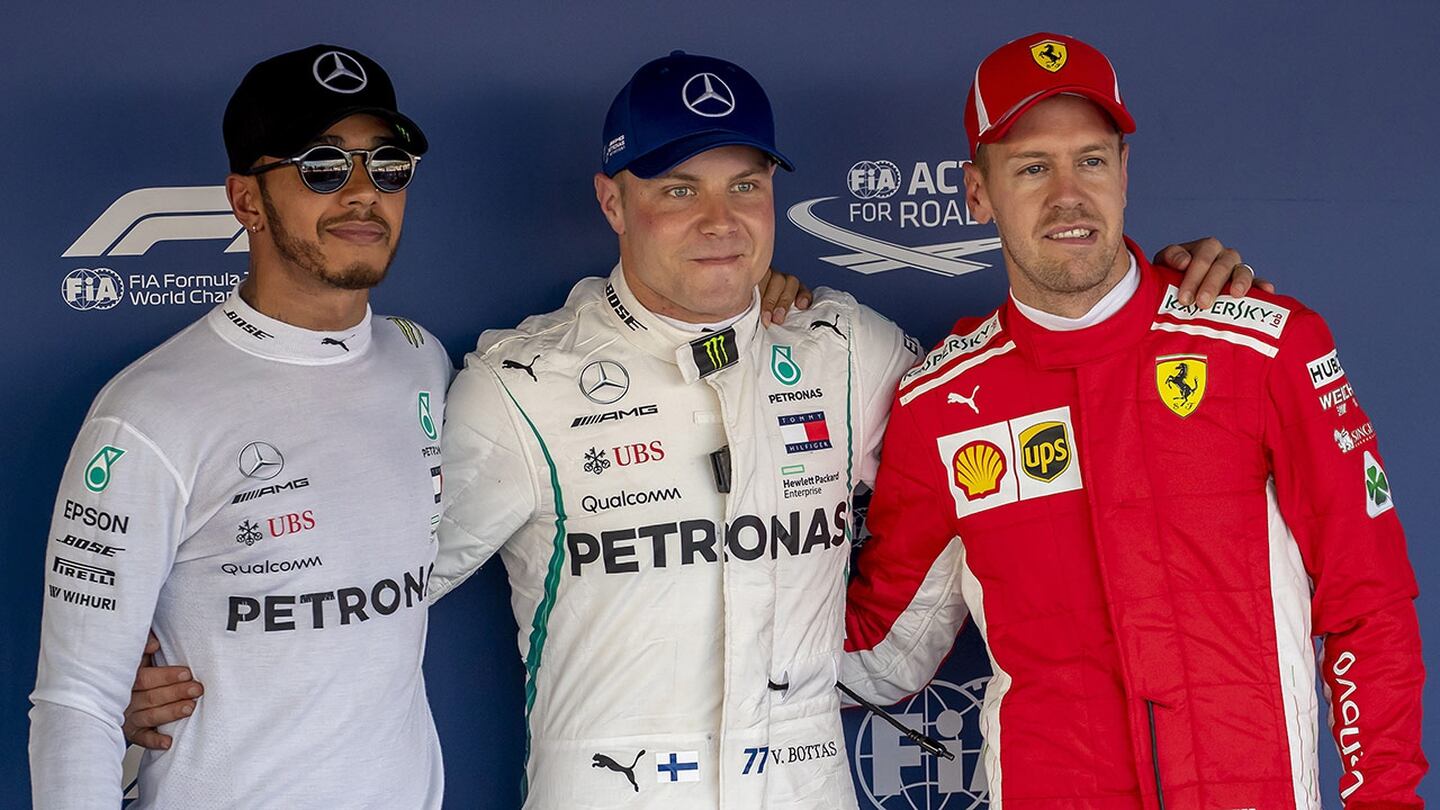 Valtteri Bottas se quedó con la pole en el GP de Rusia tras un error de Hamilton