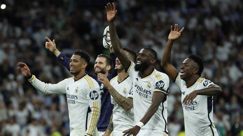 El Real Madrid se proclamó campeón tras su victoria ante Cádiz. (EFE)