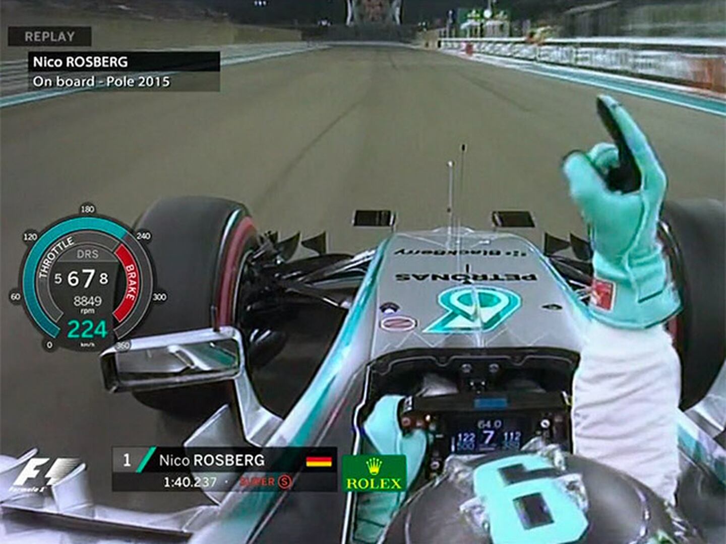 Rosberg te muestra Abu Dhabi desde adentro