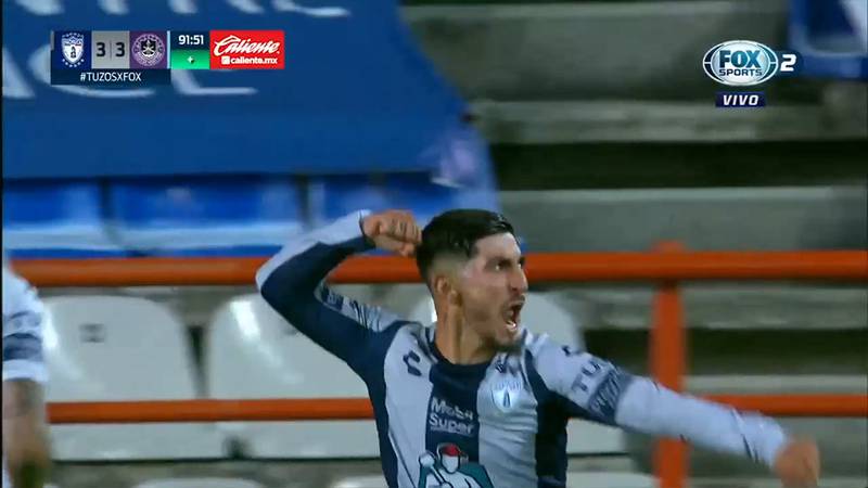 ¡Noche de redención para Víctor Guzmán! 'Pocho' anotó el gol del triunfo de Tuzos sobre Mazatlán FC