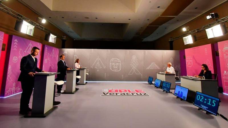 Este domingo 12 de mayo se llevó a cabo el debate a la gubernatura de Veracruz